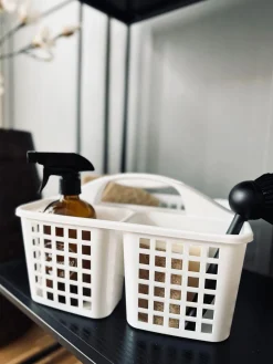 Opbevaringskurv med håndtag