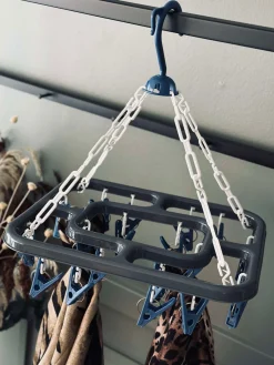 Ophæng med klemmer - Blue