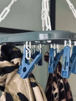 Ophæng med klemmer - Blue