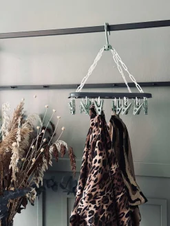 Ophæng med klemmer - Green