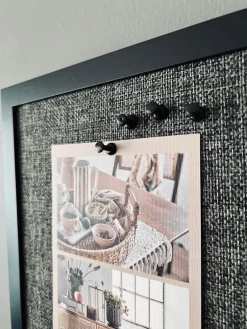 Opslagstavle - Kombi med hessian og kridt