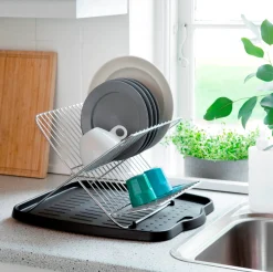 Opvaskestativ med bakke