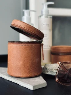 Organiser Leather - Medium cognac