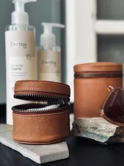 Organiser Leather - Small cognac