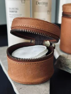 Organiser Leather - Small cognac