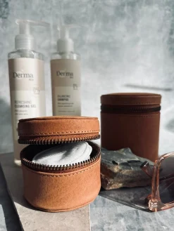 Organiser Leather - Small cognac