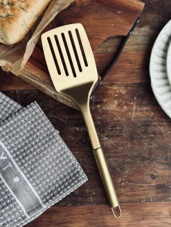 Palet med hul Golden - Rustfrit stål