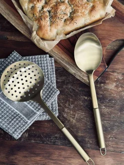 Palet med hul Golden - Rustfrit stål