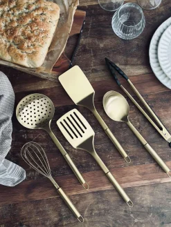 Palet med hul Golden - Rustfrit stål