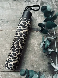 Paraply - Leopard brown