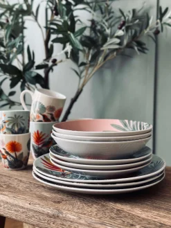 Pasta / suppe skål Boho Mix