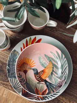 Pasta / suppe skål Boho Mix