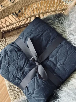 Plaid / sengetæppe – Quilt Navy 200x220cm