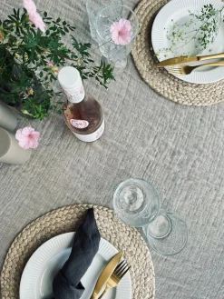 Plaid vævet med kork – Nature mix