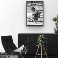 Plakat Beach boy - 50x70 cm