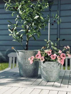 Plantespand - Zink small