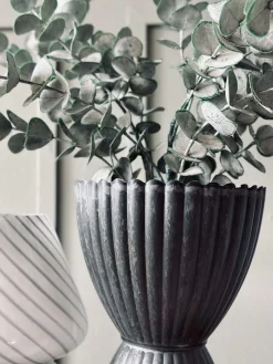 Potte i beton look - Lille Grå