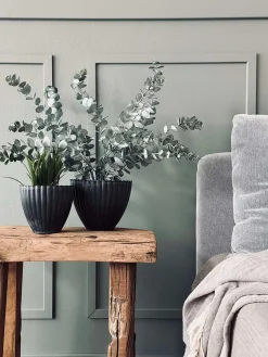 Potte i beton look - Lille Grå