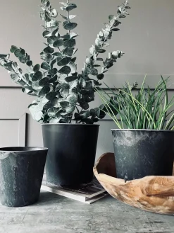 Potte i beton look - Mellem