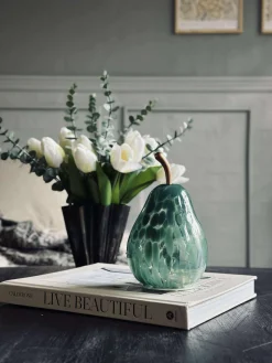 Pære med lys - Grøn