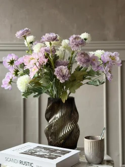 Prydløg stilk 60 cm - Hvid