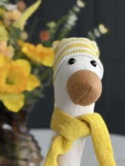 Påskeand med hue - flere størrelser