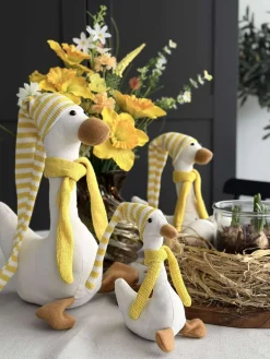 Påskeand med hue - flere størrelser