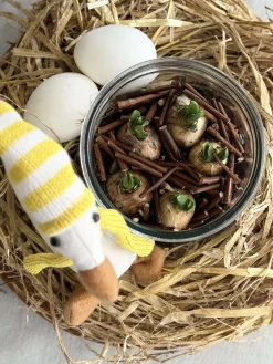 Påskeand med hue - flere størrelser