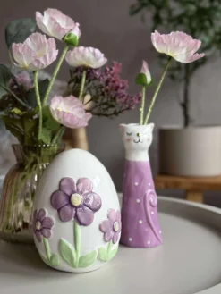 Påskeæg - purple flower