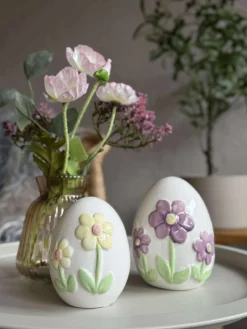 Påskeæg - purple flower