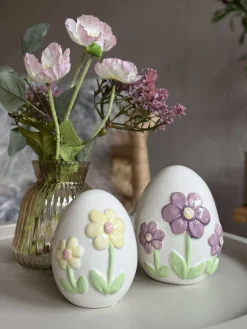 Påskeæg - yellow flower