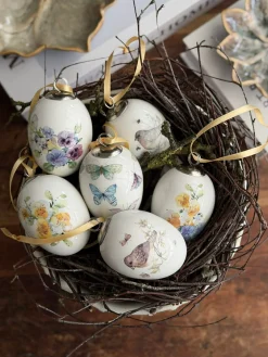 Påskeæg porcelæn - MIX