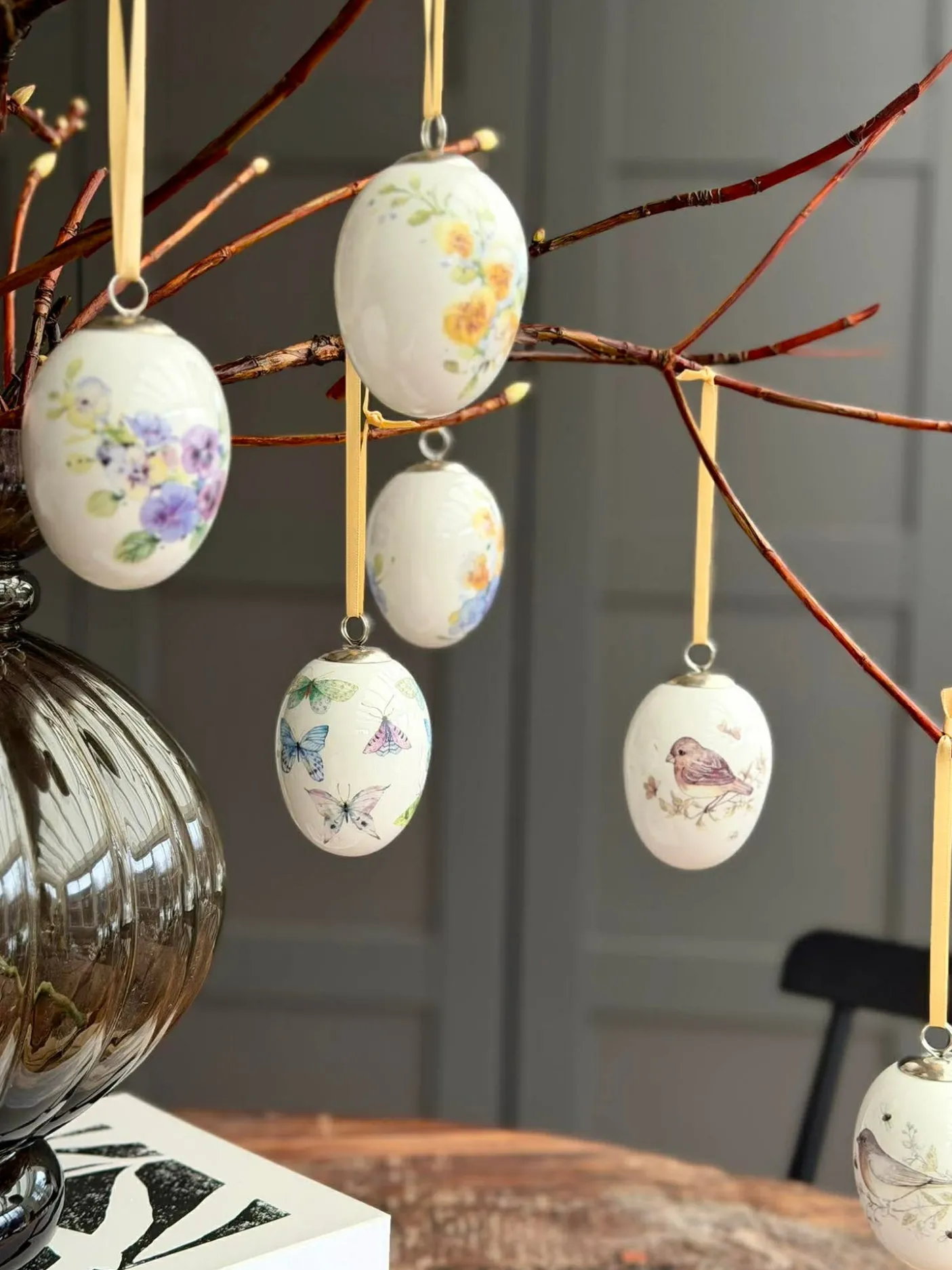 Påskeæg porcelæn - MIX