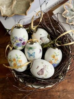 Påskeæg porcelæn - MIX