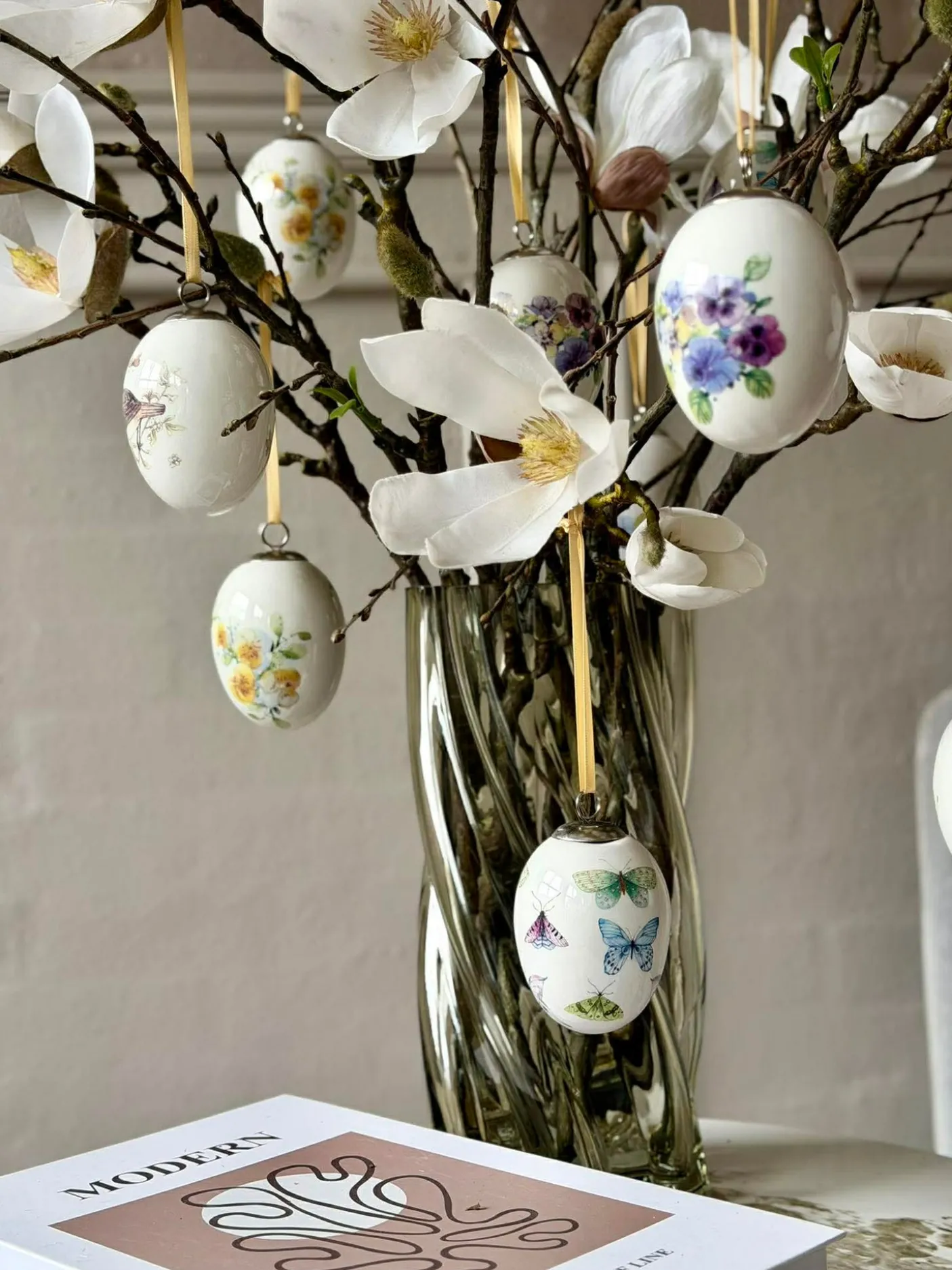 Påskeæg porcelæn - MIX