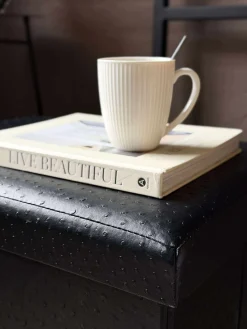 Puf med opbevaring - Mellem