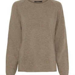 Pullover Cashmere - Taupe Melange