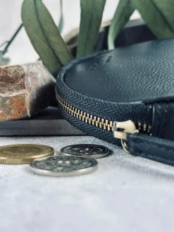 Pung i Sort læder