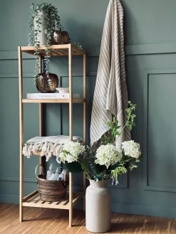 Reol med 4 hylder - Bambus