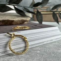 Øreringe Alexa Golden 18K forgyldt