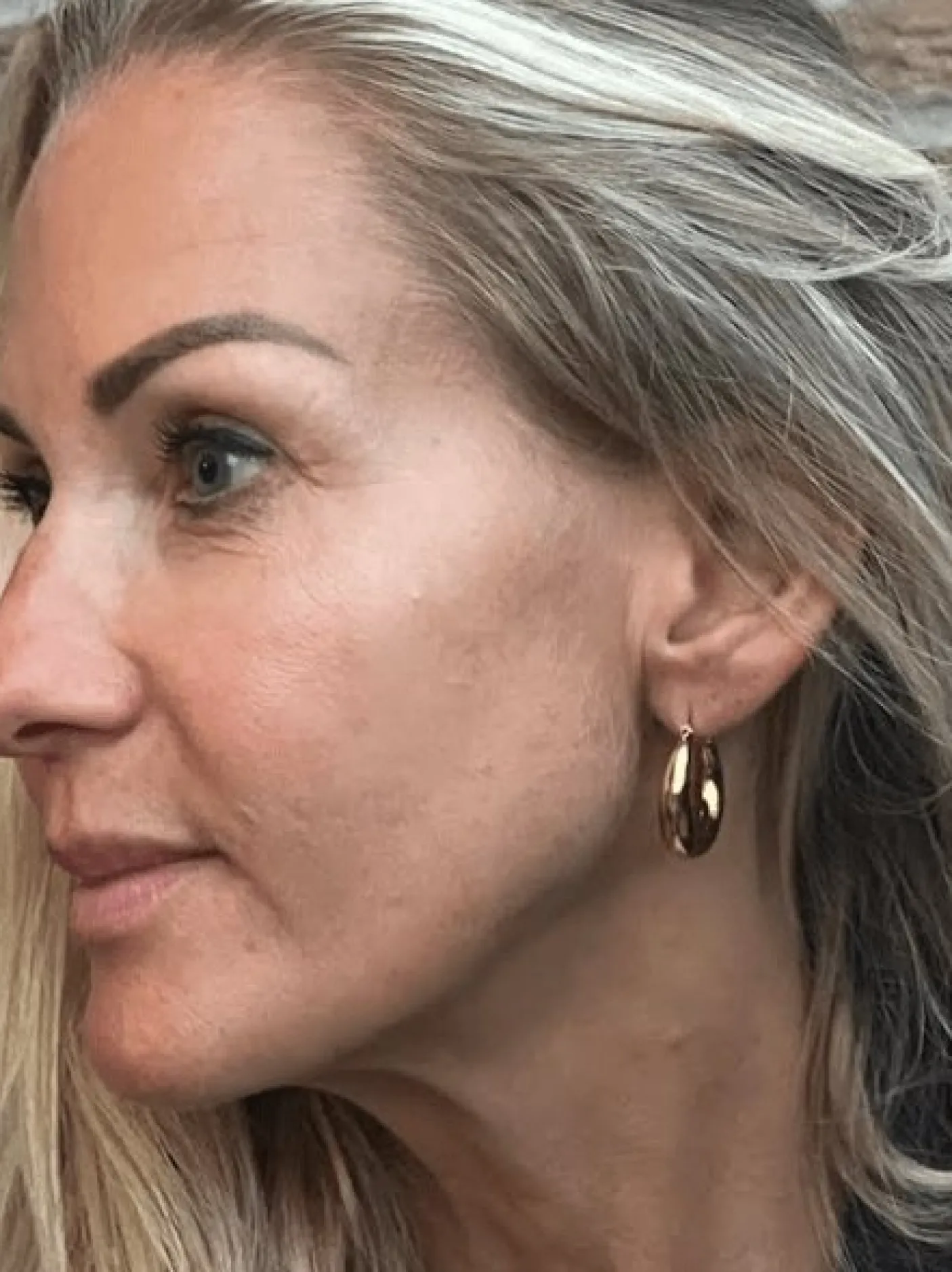 Øreringe Baby 18K forgyldt Vandfast