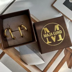 Øreringe Camille – Forgyldt