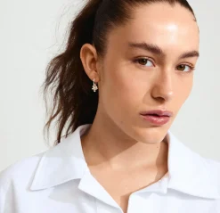 Øreringe CHARMAINE sølvbelagt