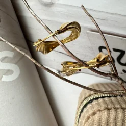 Øreringe Eileen 18K forgyldt