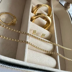 Øreringe Eileen 18K forgyldt