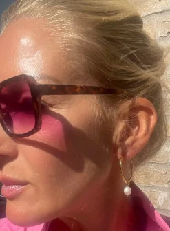 Øreringe ESTELLE forgyldt