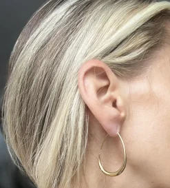 Øreringe Hella forgyldt