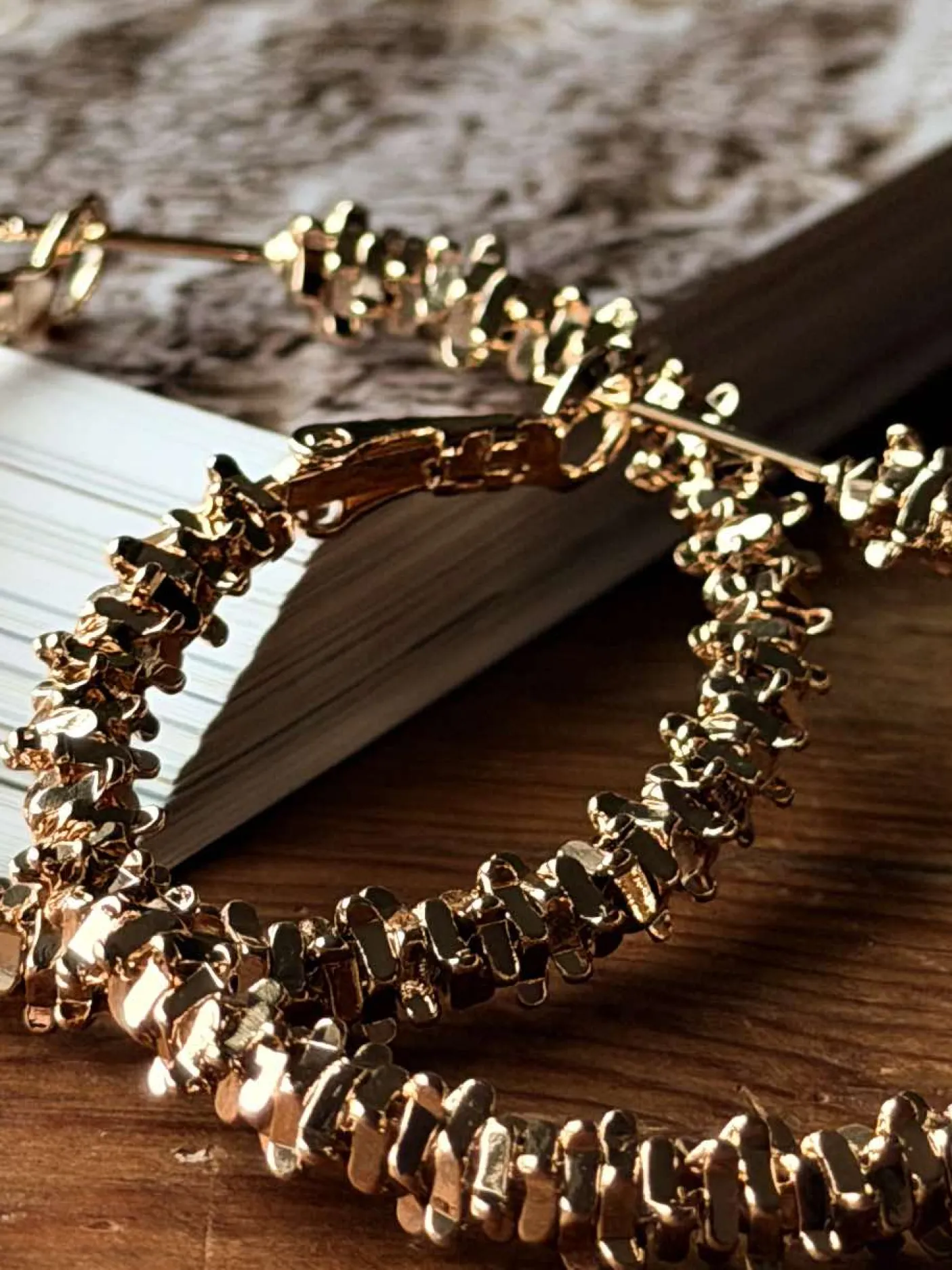 Øreringe INA Hoops Small - 18K forgyldt