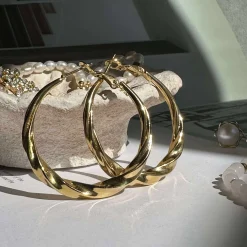 Øreringe Jayden forgyldt