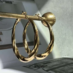 Øreringe Jayden forgyldt